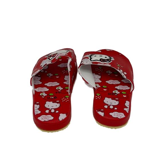 Hello Kitty Kids Slides in Red/Multi Size 3/34 - Picture 4 of 6
